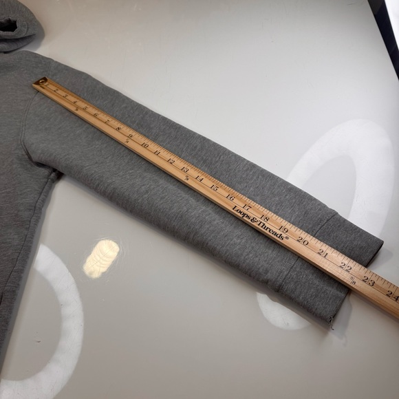 Vintage Stussy International Hoodie Men's Medium Gray Y2K Streetwear Made in USA - Picture 9 of 13